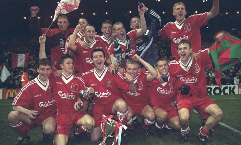 ประวัติสโมสรลิเวอร์พูล ลิเวอร์พูล แชมป์เอฟเอยูธคัพ ครั้งแรก 1996