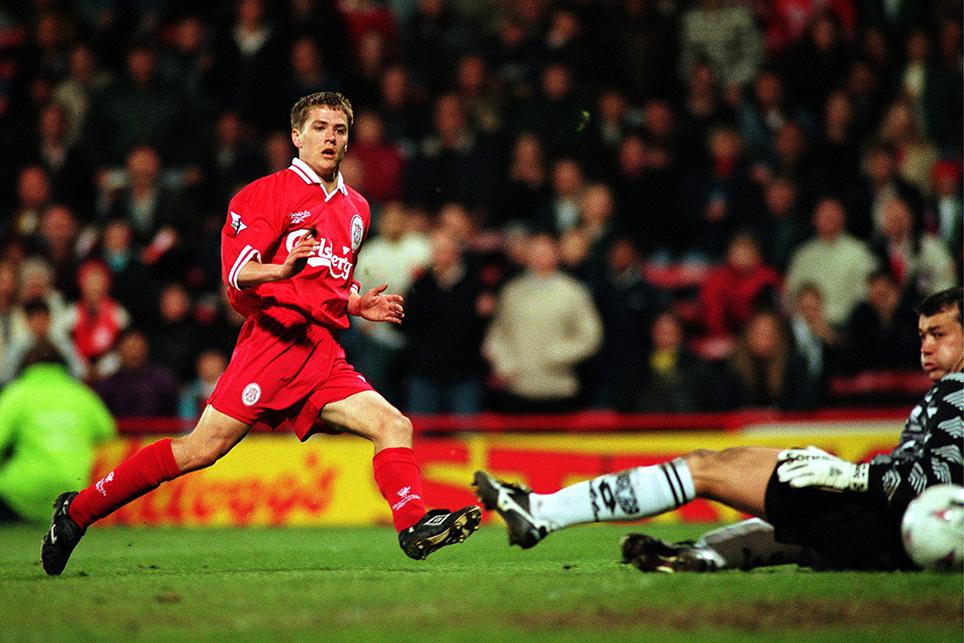 ประวัติสโมสรลิเวอร์พูล ลิเวอร์พูล ไมเคิล โอเว่น อายุน้อยสุด 1997